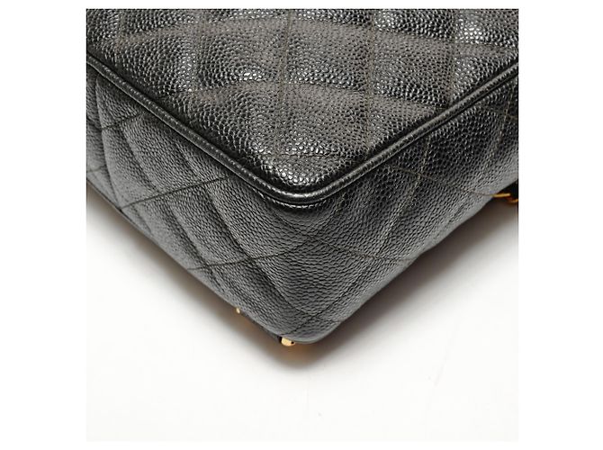 Chanel Caviar Turnlock Rucksack Schwarz - Ansicht 5