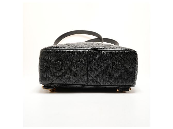Chanel Caviar Turnlock Rucksack Schwarz - Ansicht 6