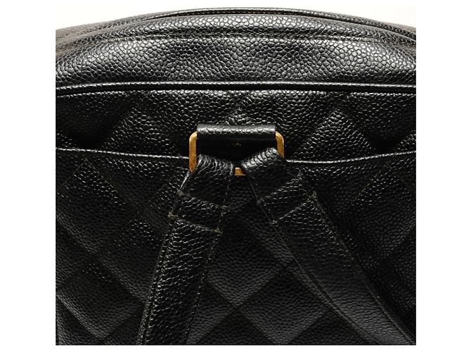 Chanel Caviar Turnlock Rucksack Schwarz - Ansicht 8