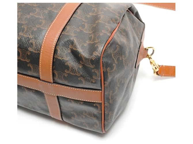 Céline Borsa Boston Celine Macadam Marrone - vista 6