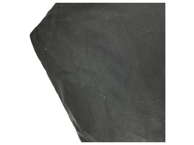 Borsa tote con placca logo triangolo Prada Nero - vista 12