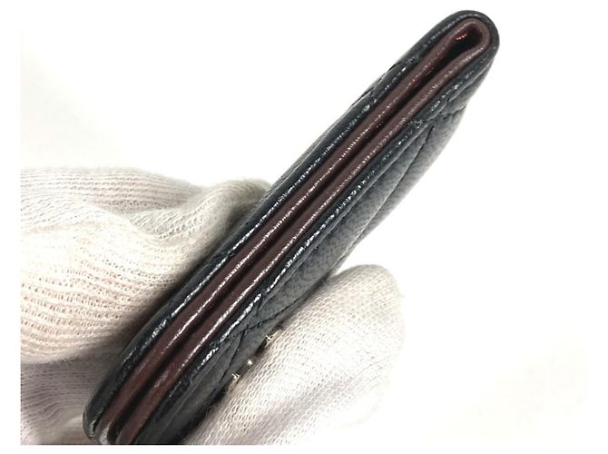 Cartera con clip de dinero acolchada Chanel Negro - vista 10