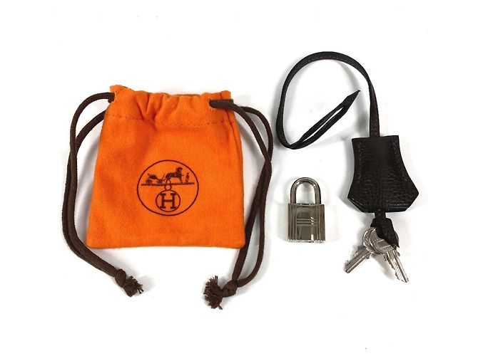 Borsa Tote Hermès Birkin 35 Marrone - vista 13