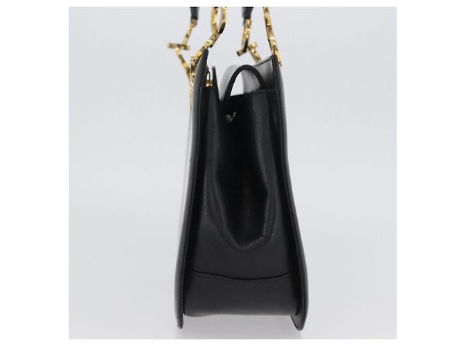 Salvatore Ferragamo Gancini Leather Nero - vista 3