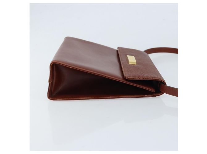 Salvatore Ferragamo Gancini Leather Marrone - vista 3