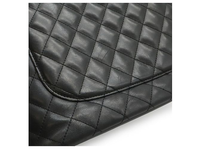 Chanel Cambon Linie Schultertasche Schwarz Pink Weiß - Ansicht 9