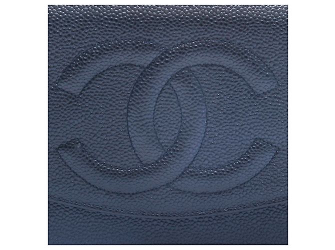 Borsa a spalla in pelle caviar nera Chanel con catena Nero - vista 7