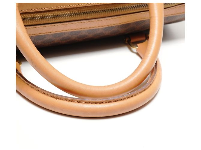 Céline Borsa Boston Macadam Celine in marrone - vista 11