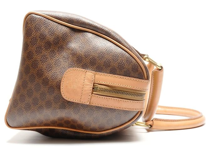 Céline Borsa Boston Macadam Celine in marrone - vista 4