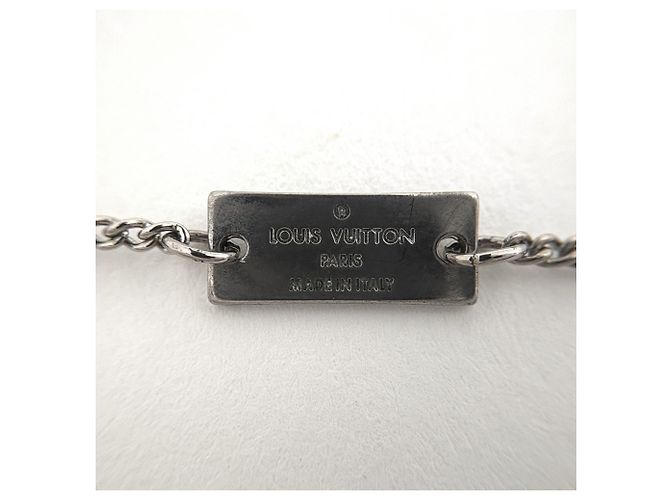 Monogramm Ring Halskette von Louis Vuitton Silber - Ansicht 5