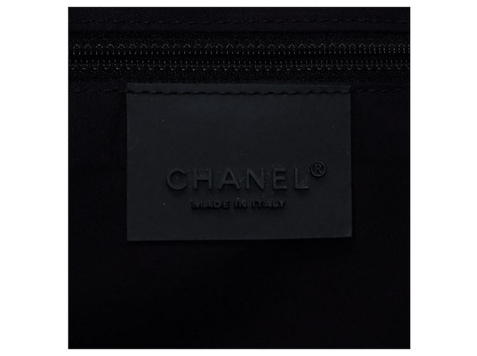 Borsa a spalla Chanel Sport Line blu navy - vista 11