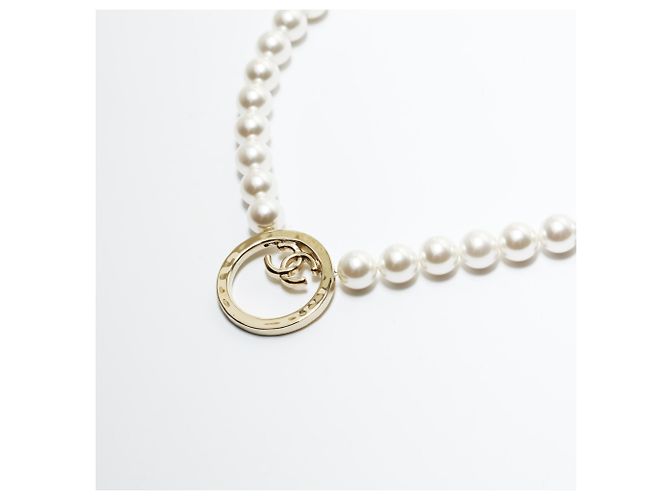 Timeless Collar de perlas Coco Mark B24C 2024 de Chanel Blanco - vista 4