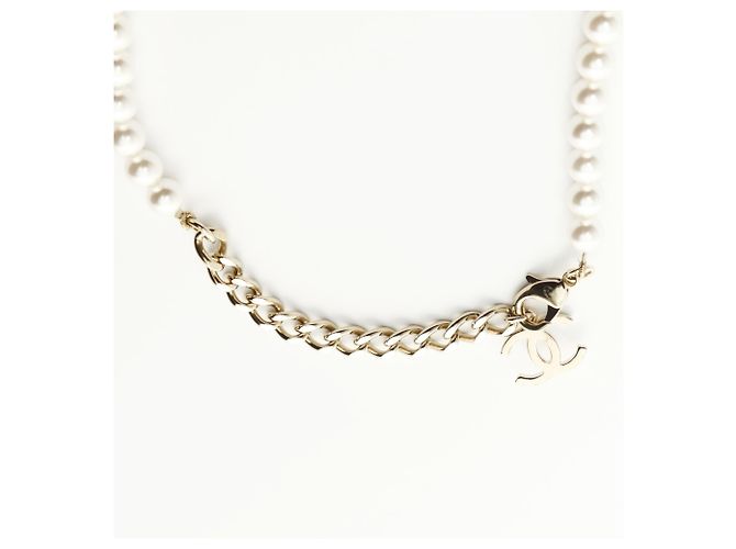 Timeless Collar de perlas Coco Mark B24C 2024 de Chanel Blanco - vista 8