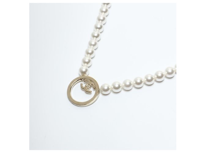 Timeless Collar de perlas Coco Mark B24C 2024 de Chanel Blanco - vista 9