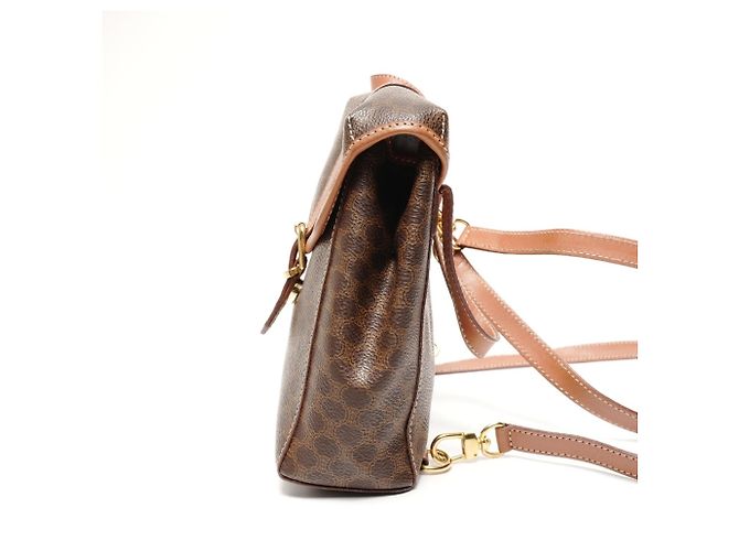 Céline Celine Macadam Zwillingsrucksack Braun - Ansicht 4