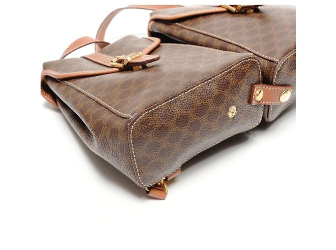 Céline Celine Macadam Zwillingsrucksack Braun - Ansicht 5