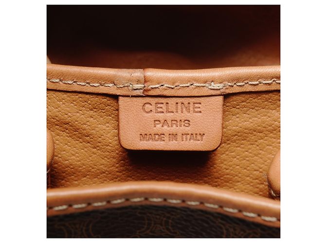 Céline Celine Macadam Zwillingsrucksack Braun - Ansicht 9