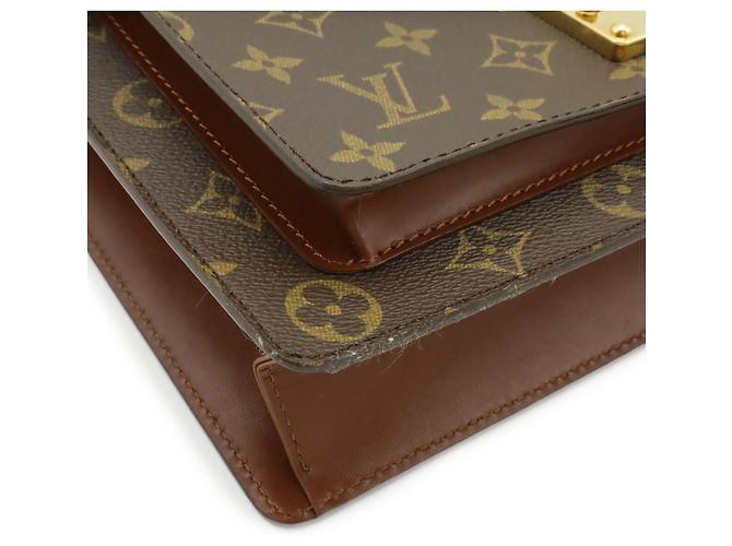 Borsa Monceau 28 Monogramma Louis Vuitton Marrone - vista 4
