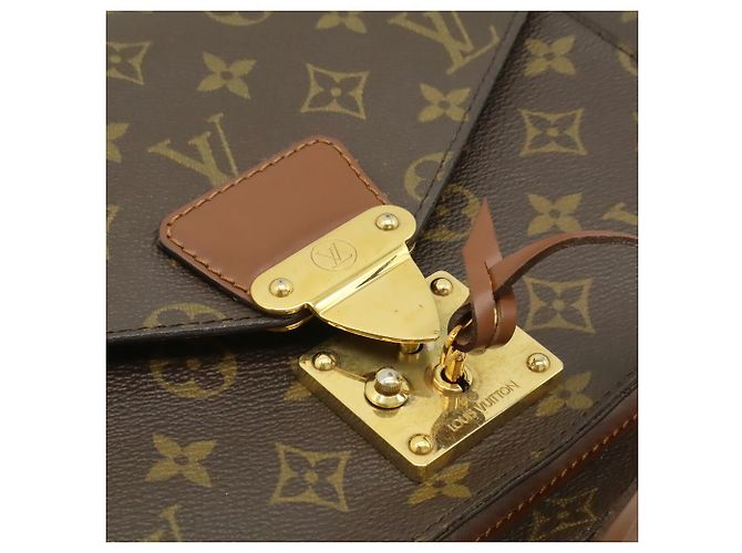 Borsa Monceau 28 Monogramma Louis Vuitton Marrone - vista 10