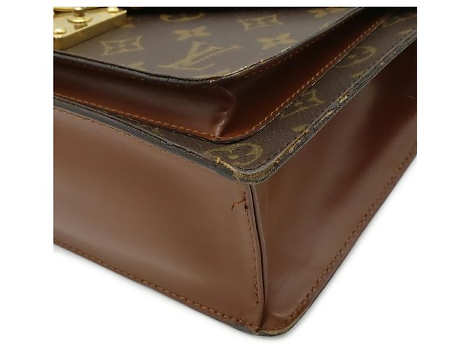 Borsa Monceau 28 Monogramma Louis Vuitton Marrone - vista 4