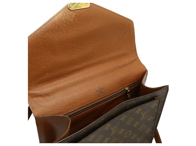 Borsa Monceau 28 Monogramma Louis Vuitton Marrone - vista 8