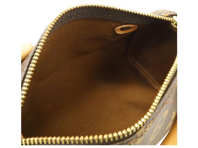 Borsa Mini Speedy Monogram Louis Vuitton Marrone Monogramma - vista 6