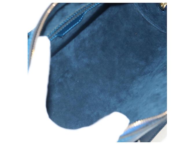 Borsa Soufflot in pelle Epi Louis Vuitton Blu - vista 5