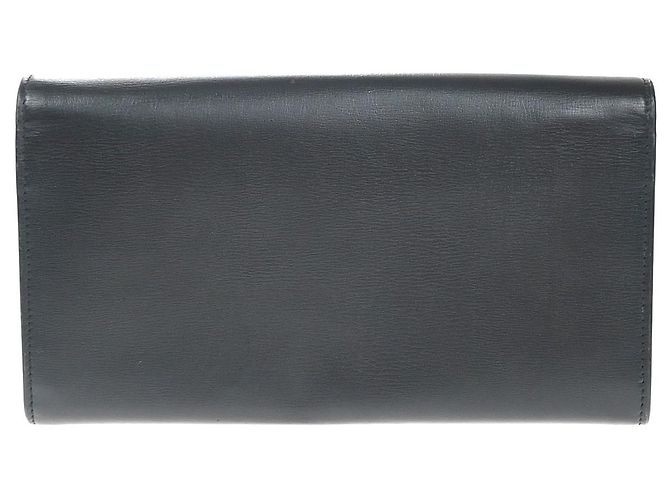 Saint Laurent Bellechasse Flap Leather Nero - vista 2