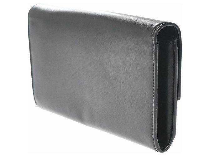 Saint Laurent Bellechasse Flap Leather Nero - vista 4