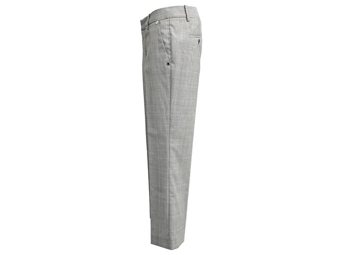 Pantalones Bootcut de Cuadros Zadig & Voltaire en Lana Gris - vista 2