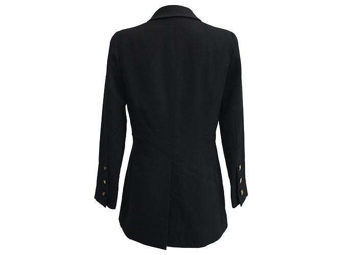 Timeless Blazer Doble en Lana Negra de Chanel Negro - vista 3