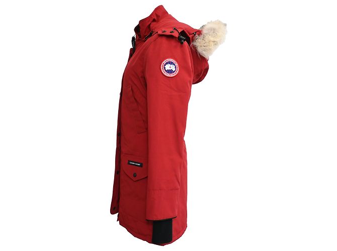 Chaqueta Parka Trillium de Canada Goose en Burdeos de Poliéster Roja - vista 2