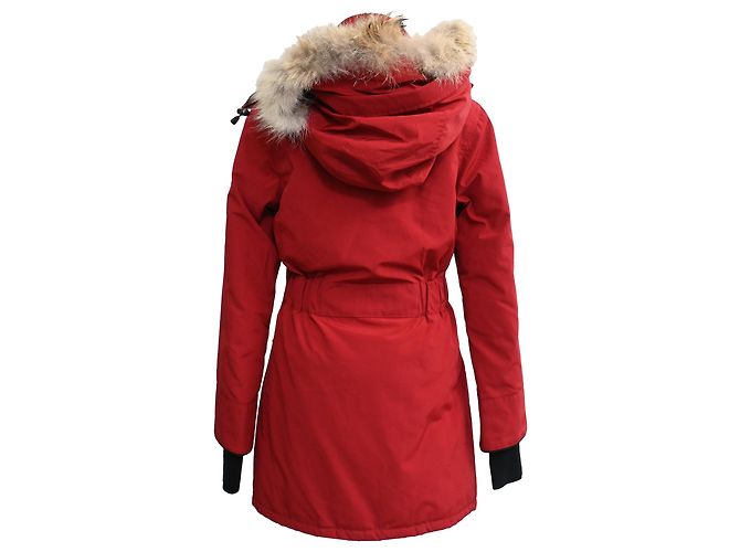 Chaqueta Parka Trillium de Canada Goose en Burdeos de Poliéster Roja - vista 3