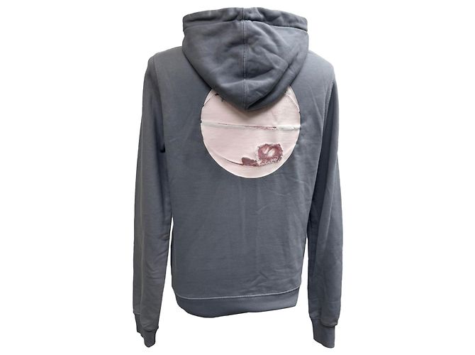 Dior X Daniel Arsham Hoodie aus grauer Baumwolle - Ansicht 3
