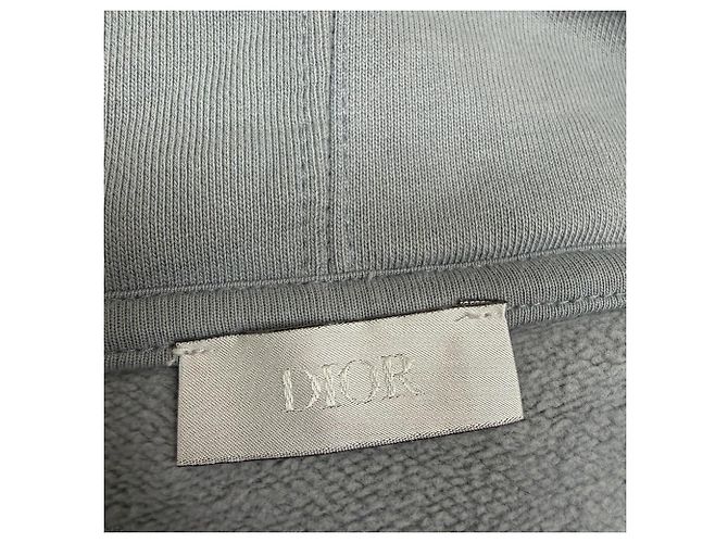 Dior X Daniel Arsham Hoodie aus grauer Baumwolle - Ansicht 4