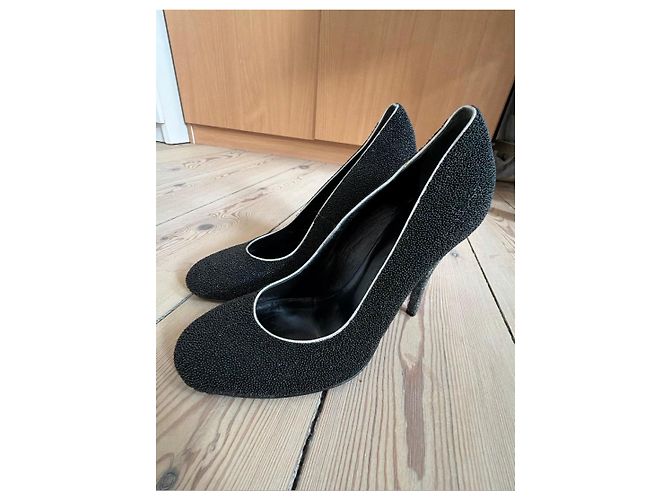 Tacchi Neri Con Perline ROCHAS Nero - vista 6
