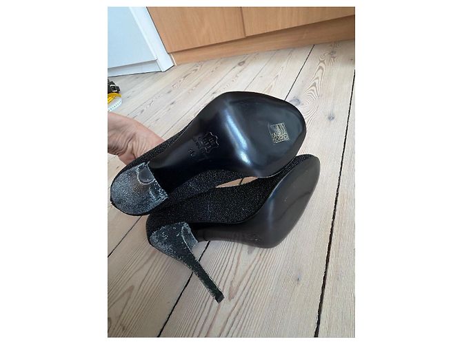 Tacchi Neri Con Perline ROCHAS Nero - vista 8