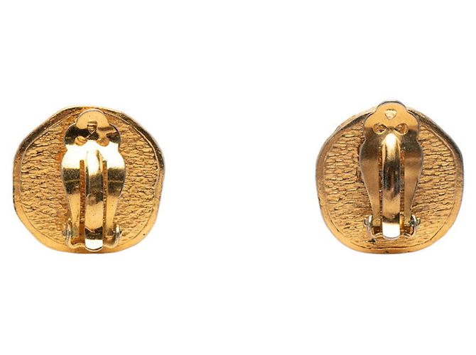 Orecchini a clip placcati in oro Chanel D'oro - vista 2