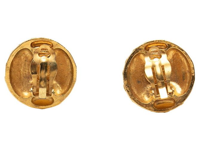 Orecchini a clip placcati in oro con il logo Coco di Chanel D'oro - vista 2