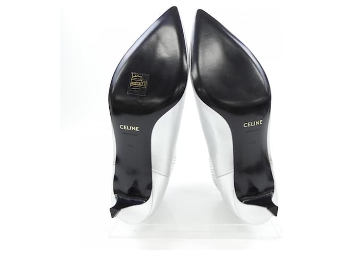Céline Stivali Celine Argento - vista 4