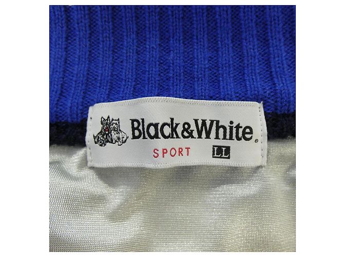 Autre Marque Blouson Black&White Blu Navy - vista 4