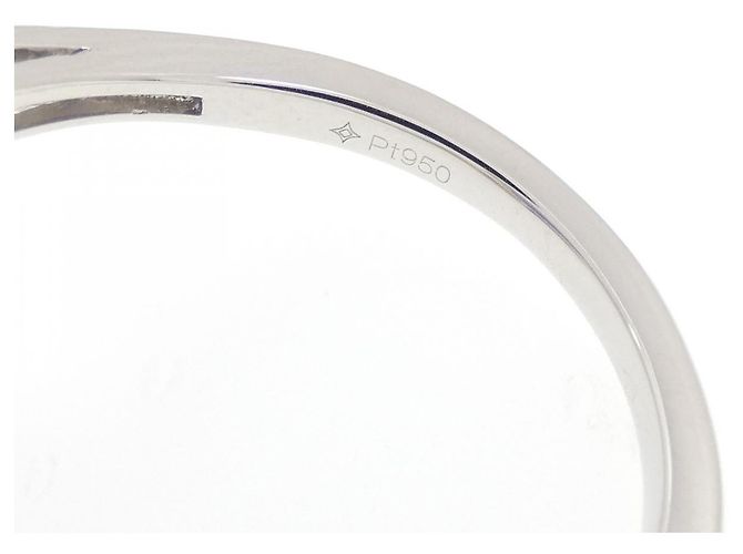 Autre Marque Gstb Platinum950 Tanzanit Diamantring Lila - Ansicht 4