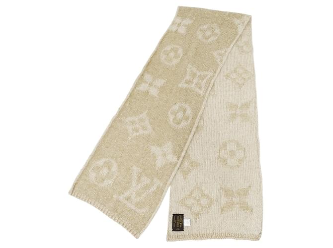 Louis Vuitton Damen Monogram Schal Beige - Ansicht 3