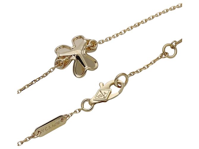 Bracciale Mini Charm Frivole di Van Cleef & Arpels D'oro - vista 4