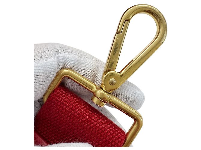 Borsa in tela Canapa da donna di Prada Rosso - vista 9