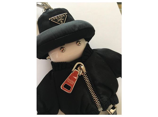 PRADA Soft Robot Keychain in Re-Nylon NEW - view 3