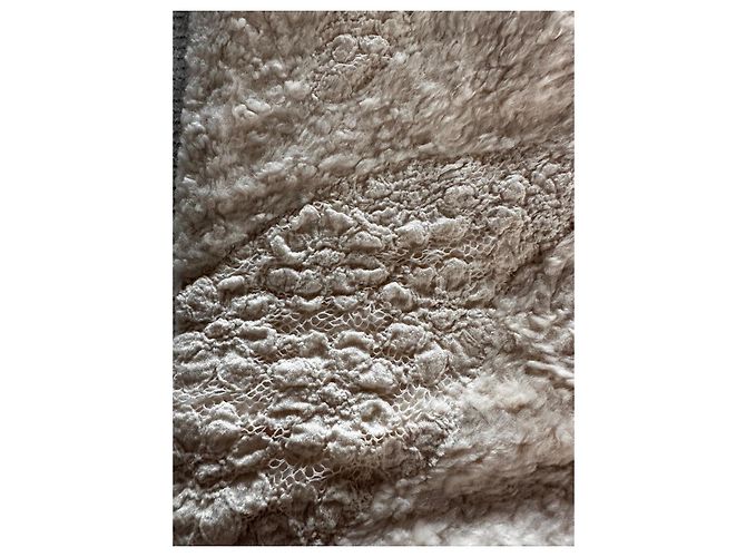 Sciarpa di lana Issey Miyake Beige - vista 3