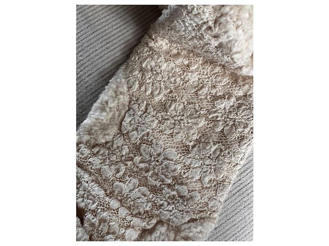 Sciarpa di lana Issey Miyake Beige - vista 4