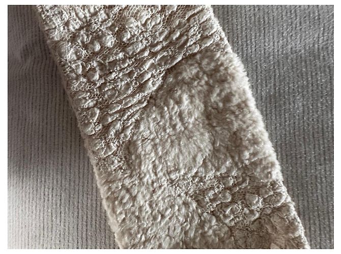Sciarpa di lana Issey Miyake Beige - vista 7