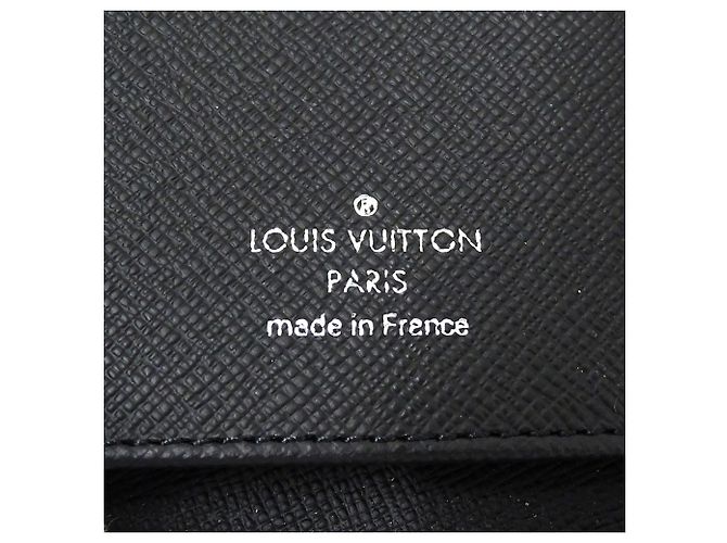 Portafoglio Zippy da uomo Monogram Eclipse di Louis Vuitton Nero - vista 5